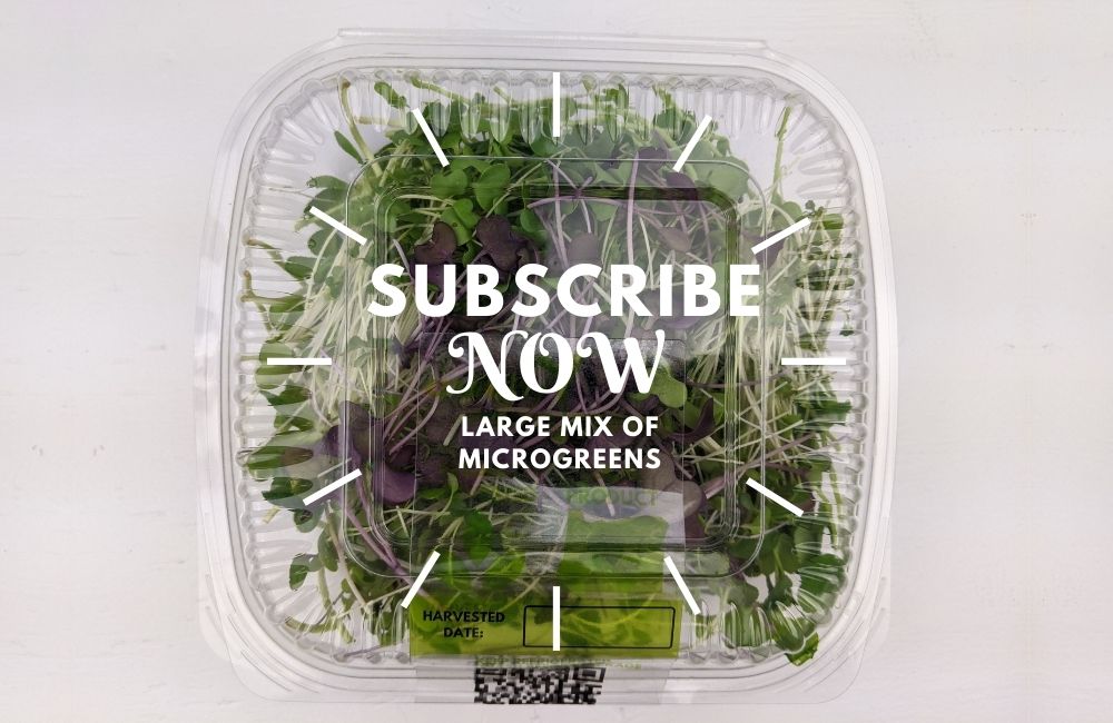 Subscription microgreens box